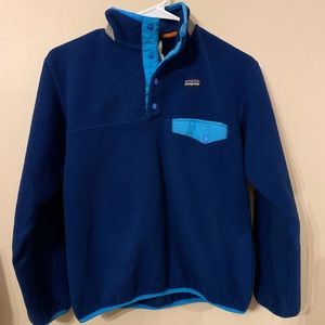 Boys Patagonia fleece pullover